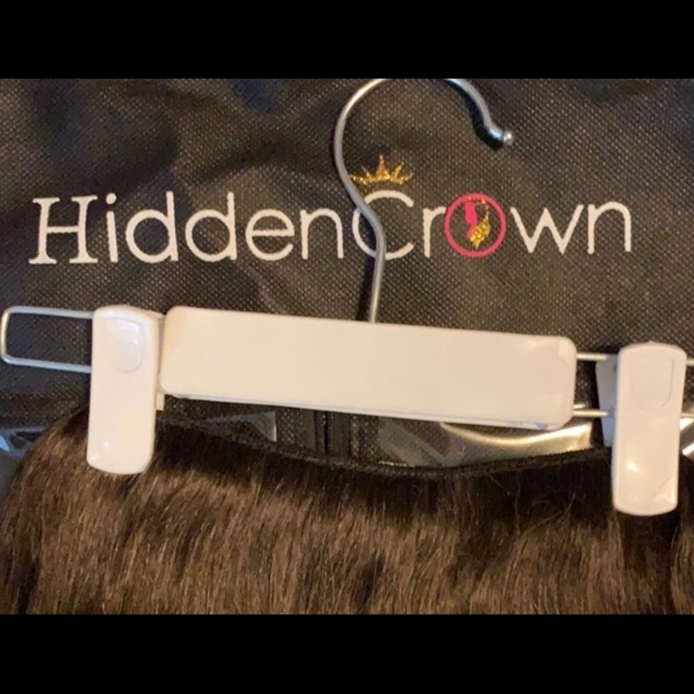 Hidden Crown Dark Brown Halo Hair Extensions